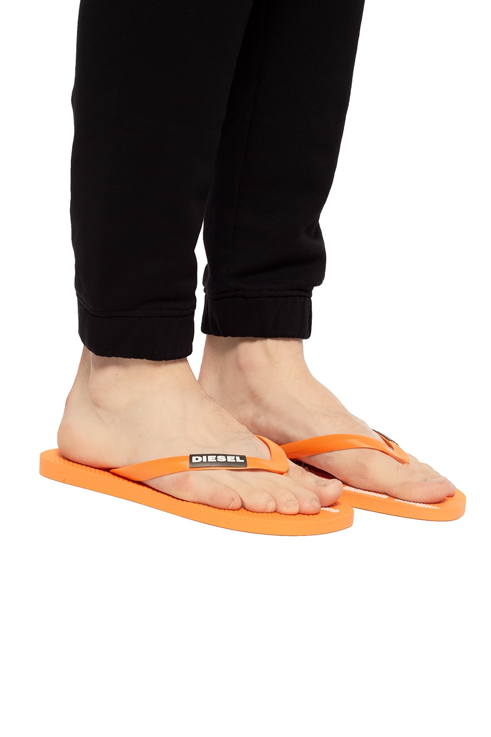 Diesel ‘Sa-Briian’ flip-flops with logo